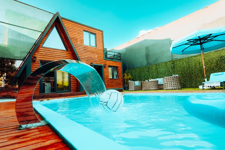 Kalkan Yeşilköyde 2+1 Özel Havuzlu Doğa Manzaralı Kiralık Lüks Villa DRM-1915