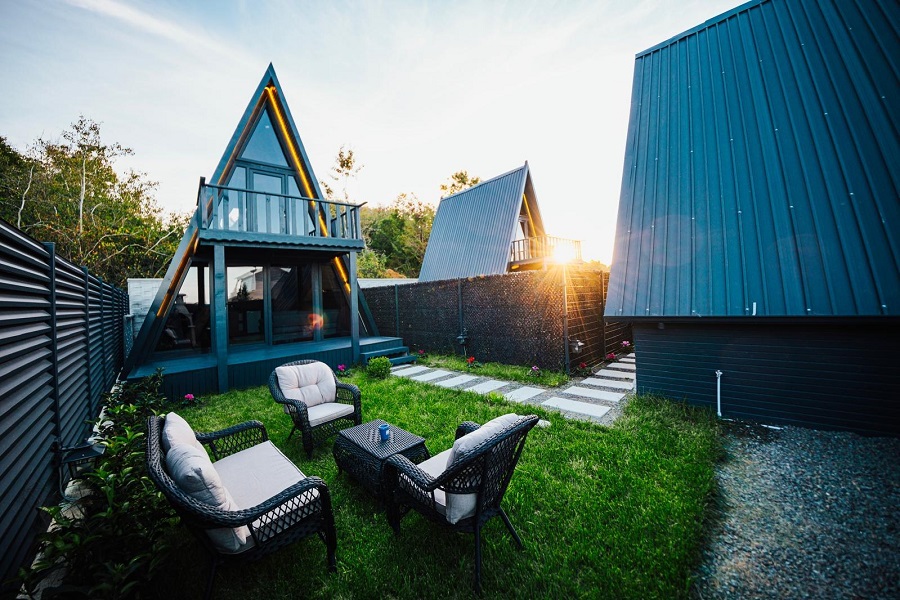 Melenağzı Köyünde 1+1 Denize Sıfır Kiralık Lüks Bungalov DRM-1962