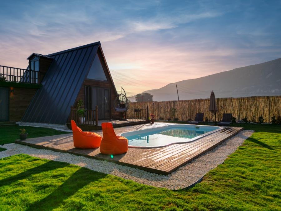 Antalya Kaş'ta 2+1 Özel Havuzlu Denize Yakın Kiralık Villa DRM-1924