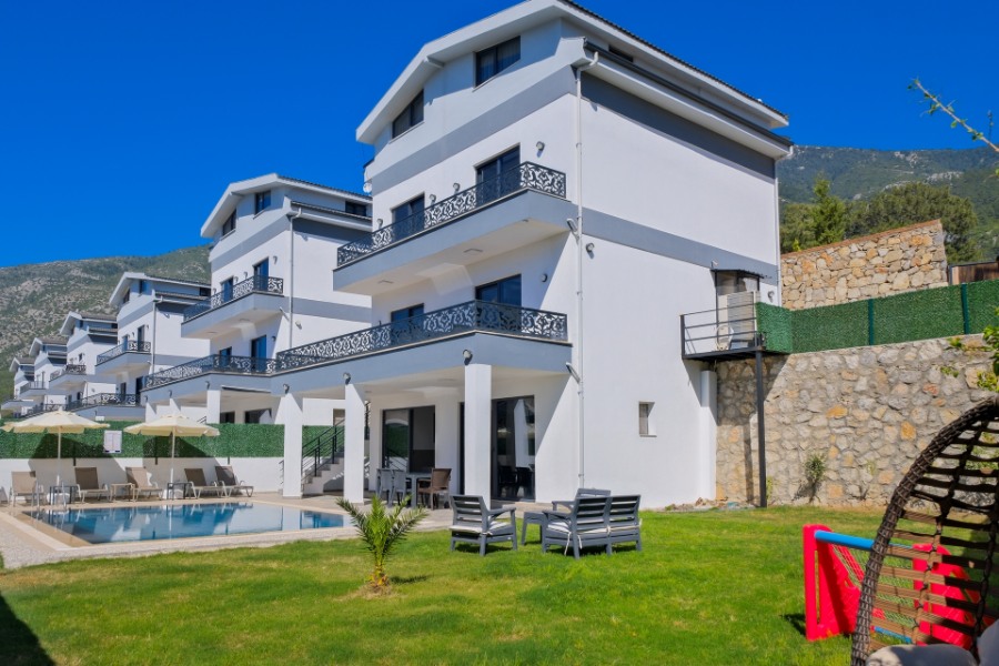 Fethiye Ovacık'ta 4+1 Özel Havuzlu Denize Yakın Lüks Kiralık Villa DRM-1820