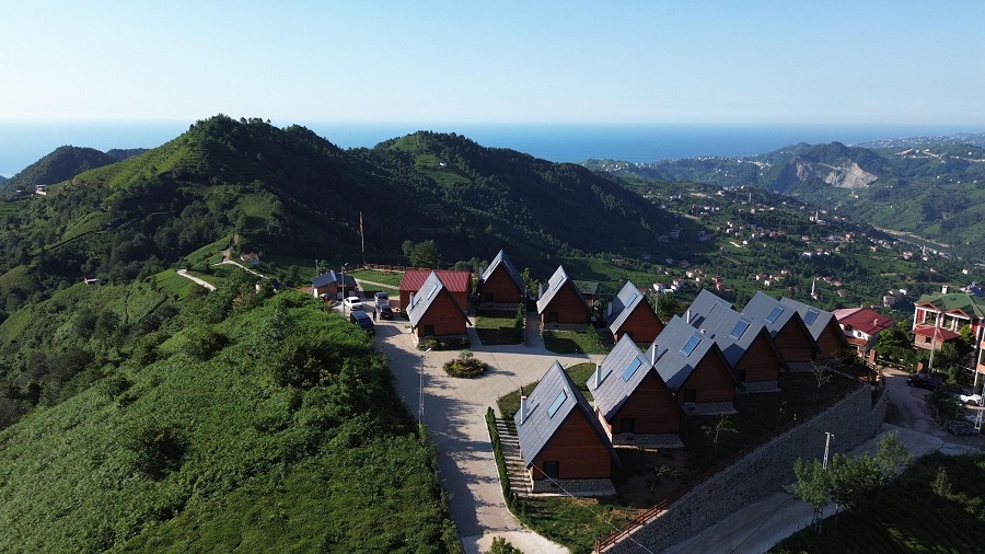 Of Çamlıkda 1+1 Doğa İle İç İçe Kiralık Lüks Bungalov DRM-2143