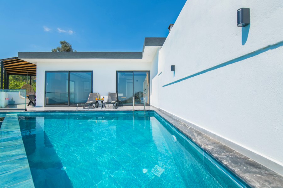 Kaş İslamlarda 1+1 Özel Havuzlu Doğa Manzaralı Lüks Villa DRM-1992