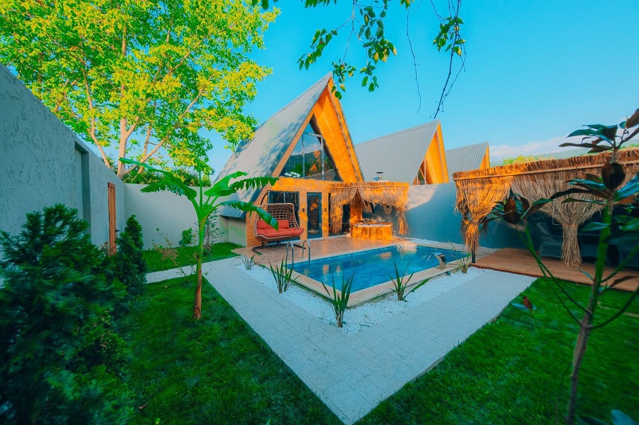 Sapanca Yanıkda 2+1 Özel Havuzlu Doğa Manzaralı Kiralık Lüks Bungalov DRM-1969