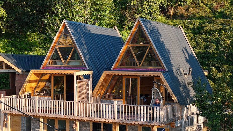 Artvin Kemalpaşa 1+1 Jakuzili ve Deniz Manzaralı Dağ Evi DRM-2052