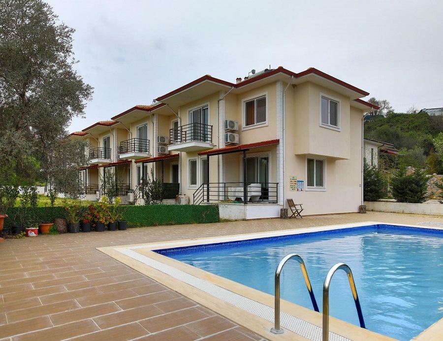 Akyaka Ataköyde 3+1 Ortak Havuzlu Doğa Manzaralı Kiralık Lüks Villa DRM-2214