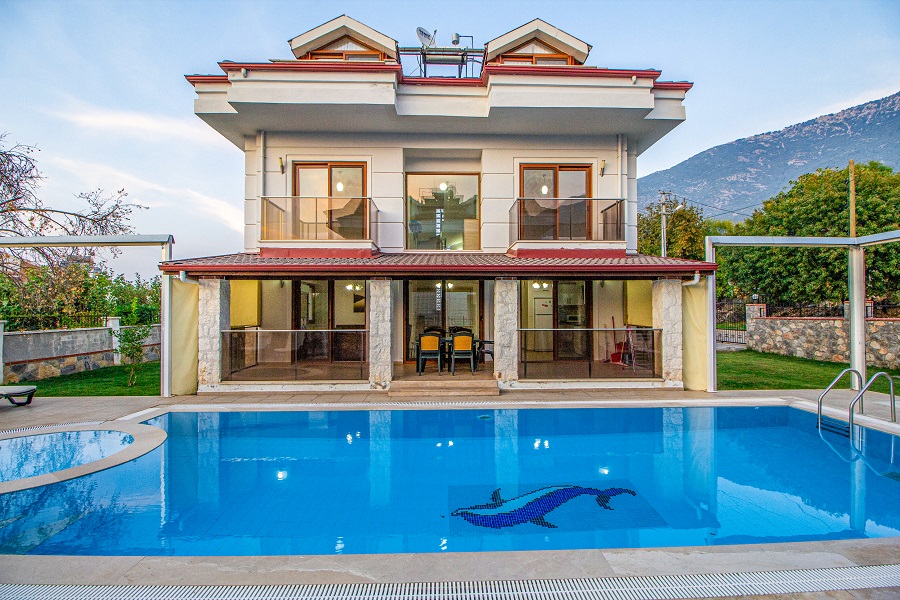 Fethiye Ölüdenizde 4+1 Özel Havuzlu Denize Yakın Villa DRM-2099