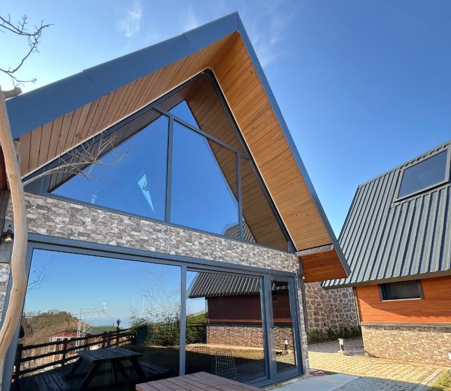 Of Çamlıkda 1+1 Doğa İle İç İçe Kiralık Lüks Bungalov DRM-2145