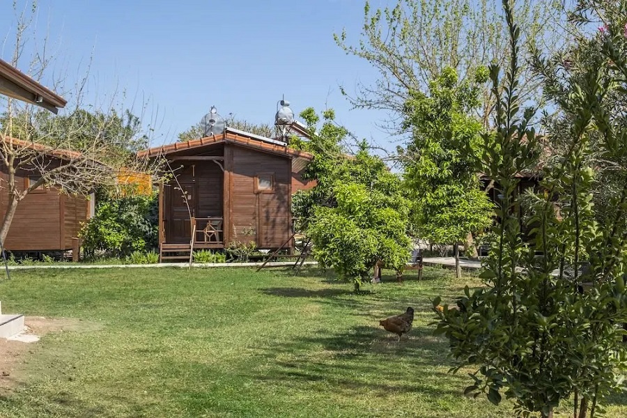 Antalya Kemer'de 1+1 Doğa Manzaralı Denize Yakın Kiralık Bungalov DRM-2155