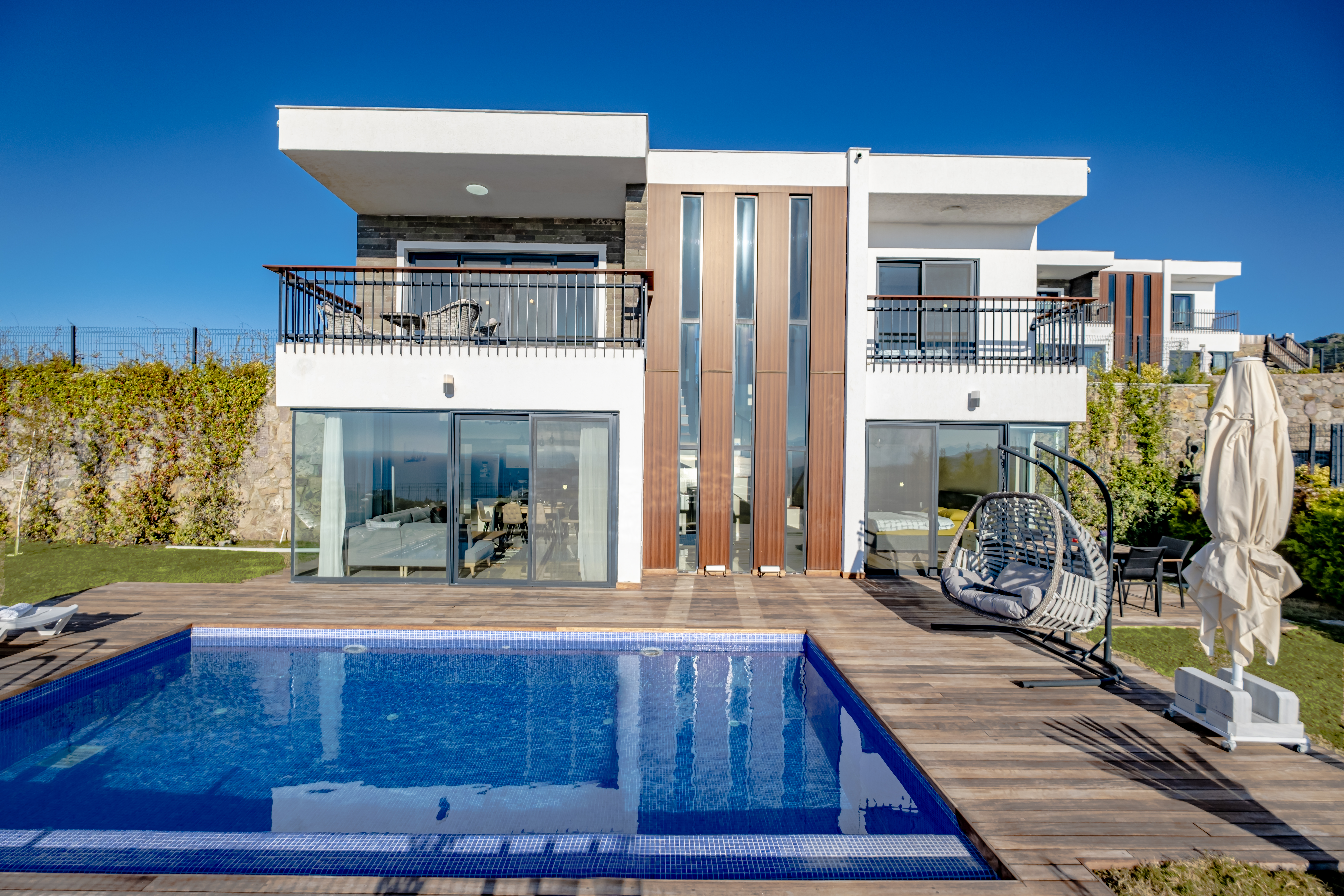 Bodrum Yalıkavak Üç Yatak Odalı Özel Havuzlu Muhteşem Deniz Manzaralı Villa BD-4128