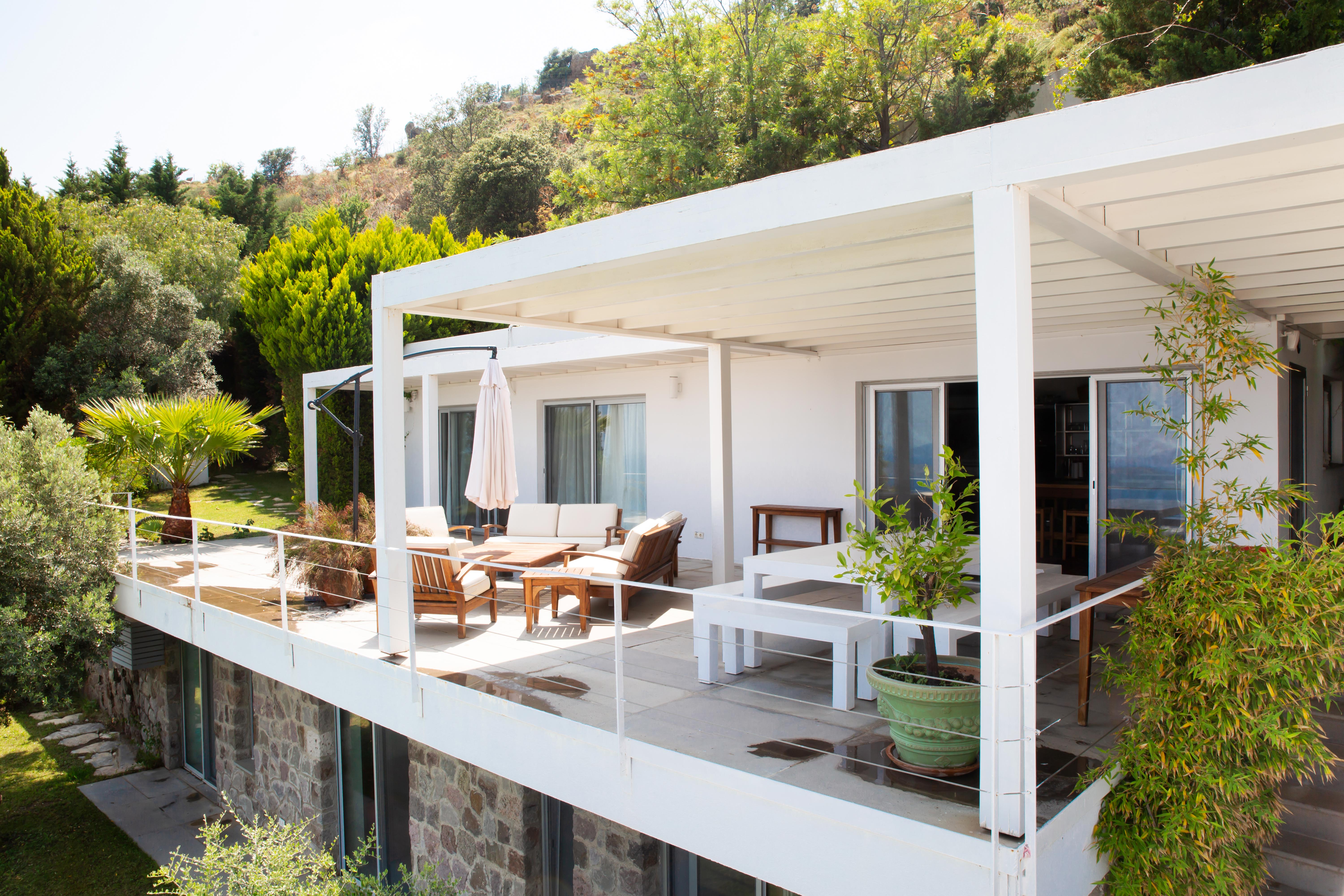 Bodrum Yahşide 5 Yatak Odalı Özel Havuzlu Deniz Manzaralı Yazlık Kiralık Villa BD-452