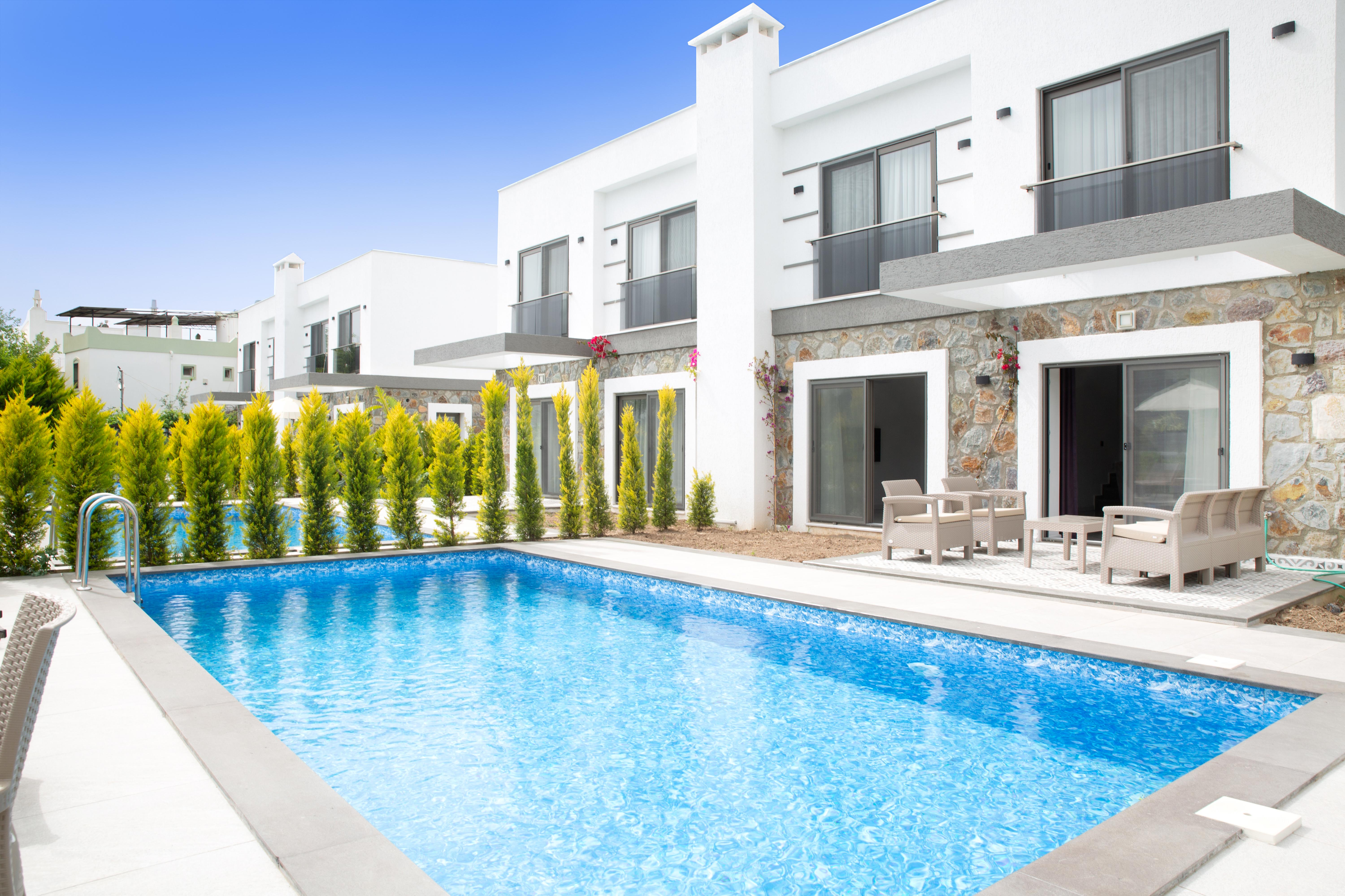 Bodrum Yalıkavak'ta 2 Yatak Odalı Özel Havuzlu Kiralık Yazlık Villa BD-4108