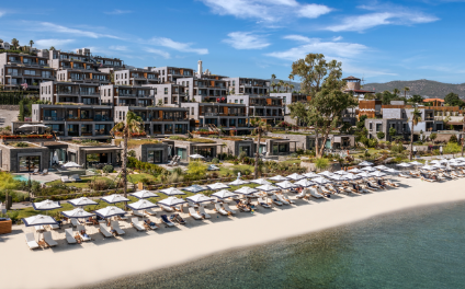 Bitez Asarlık Denize Sıfır Ortak Havuzlu 1+1 Suit BV-131