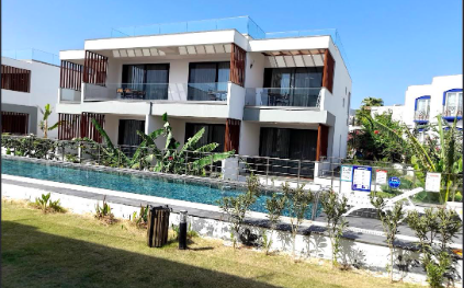 Gümbet'te Ortak Havuzlu 2+1 Ters Dubleks Site İçerisinde Sezonluk Lüks Rezidans B/2 BV-221