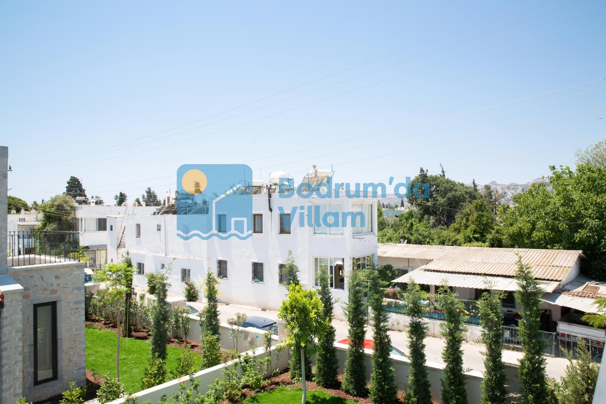 Bodrum Ortakent Denize Yakın Özel Havuzlu 3 Yatak Odalı Villa BD-401
