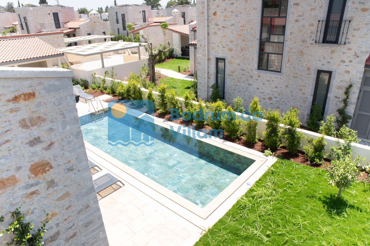 Bodrum Ortakent Denize Yakın Özel Havuzlu 3 Yatak Odalı Villa BD-401