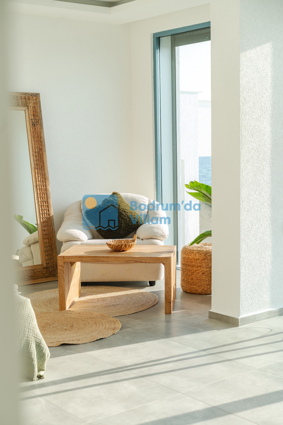 Bodrum Turgutreis’te Eşsiz Deniz Manzaralı Sonsuzluk Havuzlu Kiralık Villa BD-4139