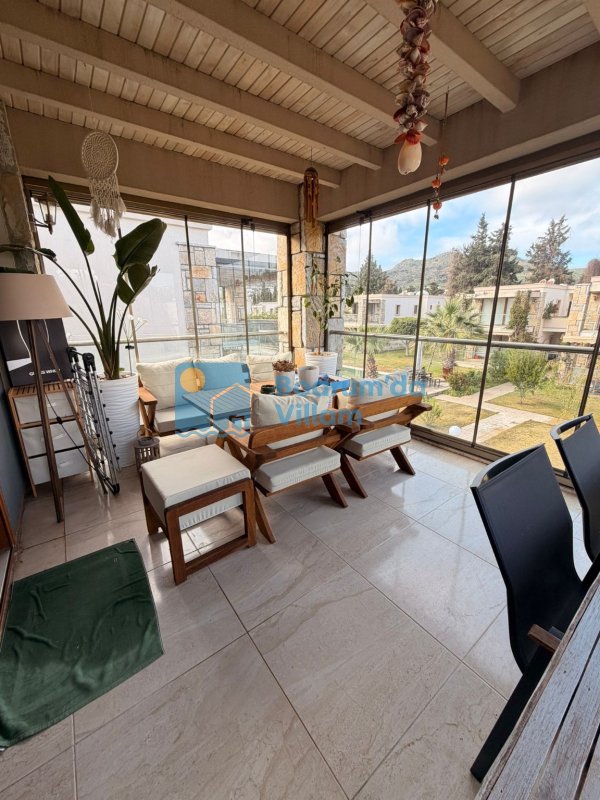 Ortakent 3+1 Kiralık Yazlık Yüzme Havuzlu Denize Yakın BD-248