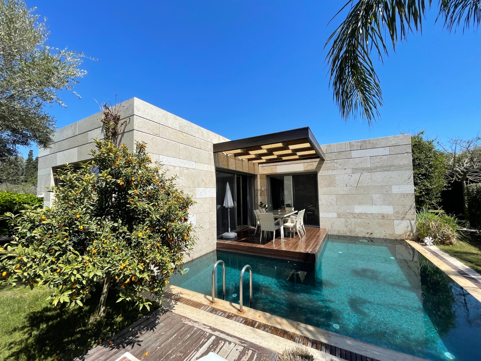 Turgutriste 3+1 Tek Katlı Özel Havuzlu Villa NR-750